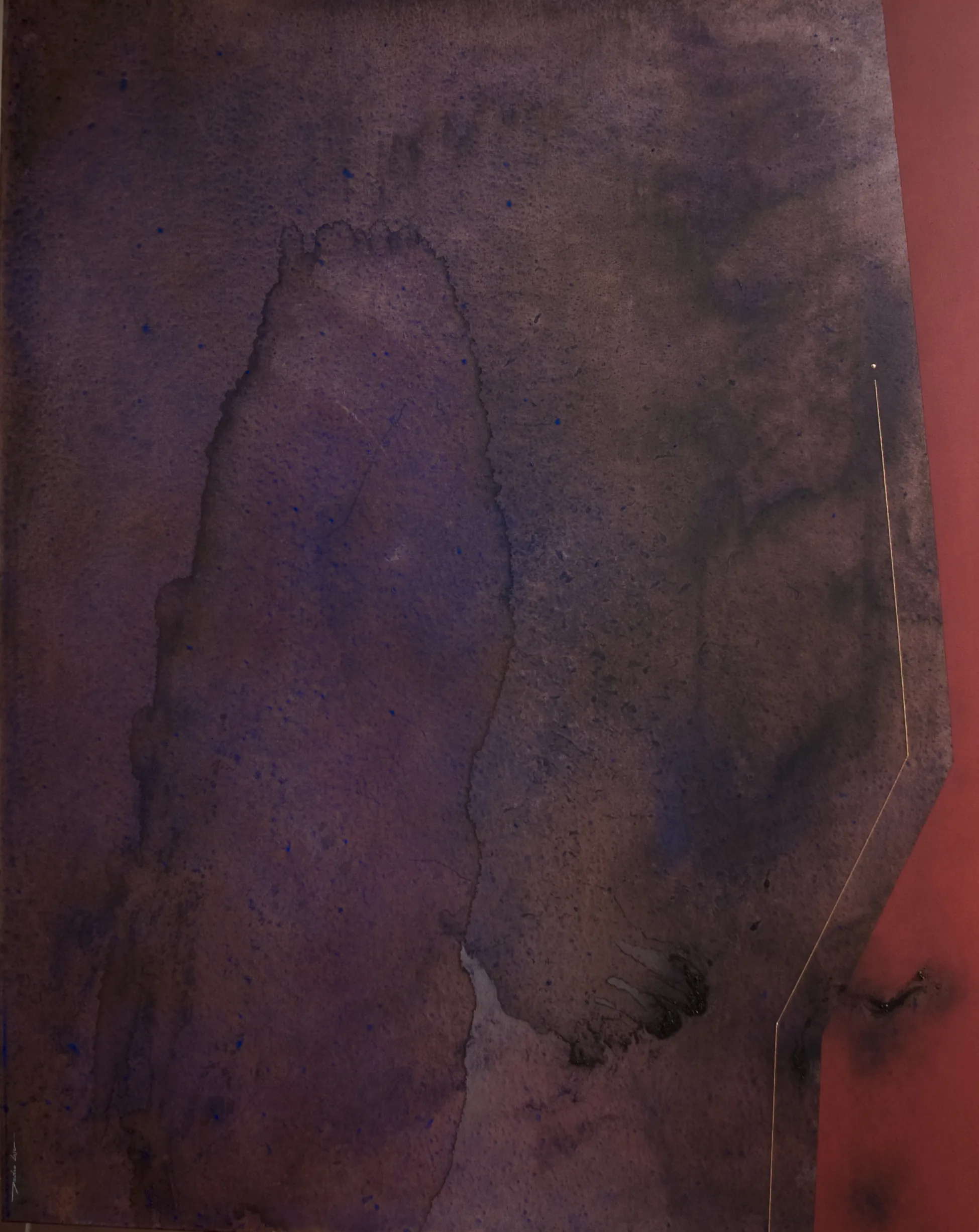 Abismo Rojo 1 46x 1 14 — Pedro Losa