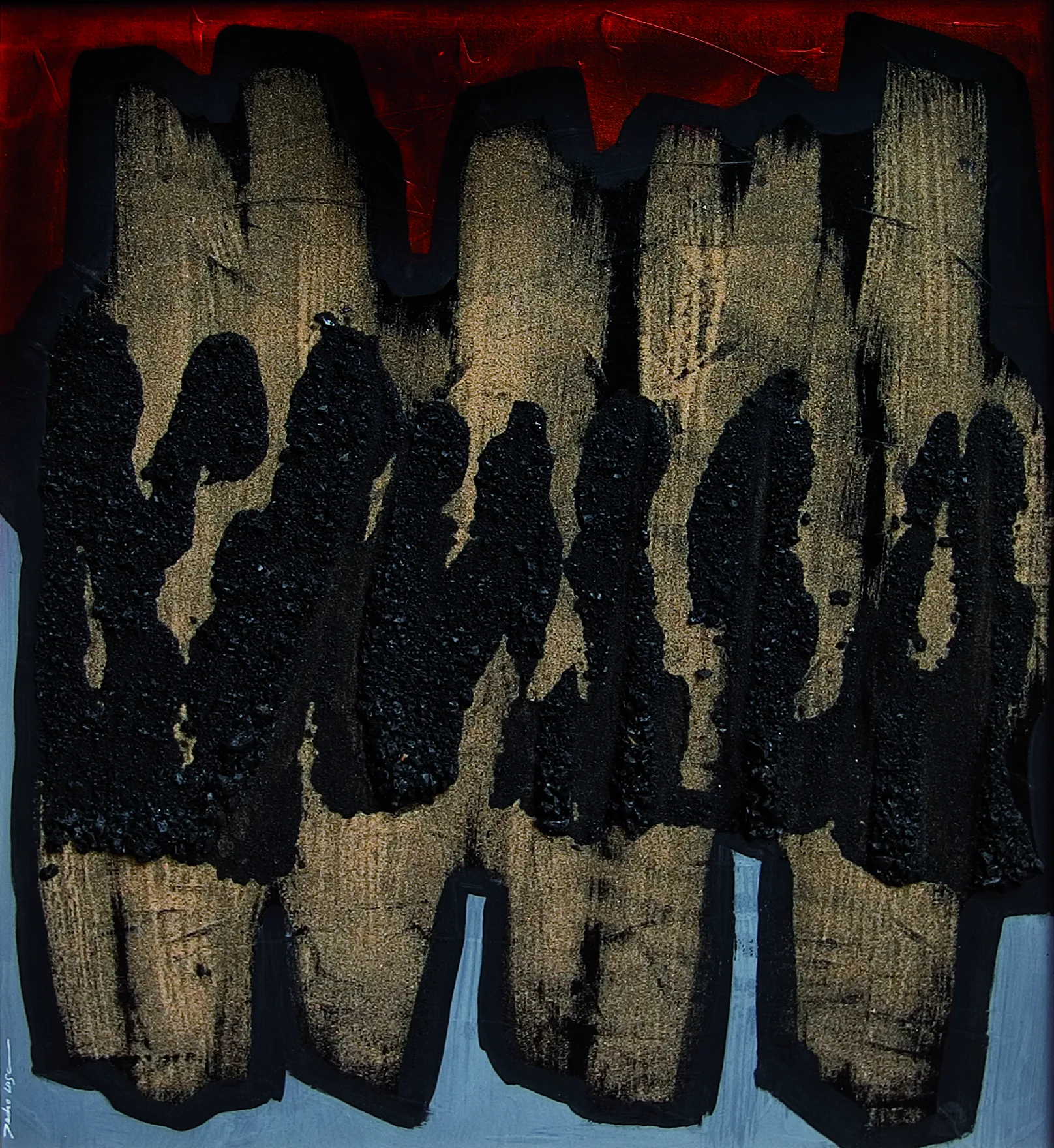 Rojo Negro Y Azul Gris — Pedro Losa