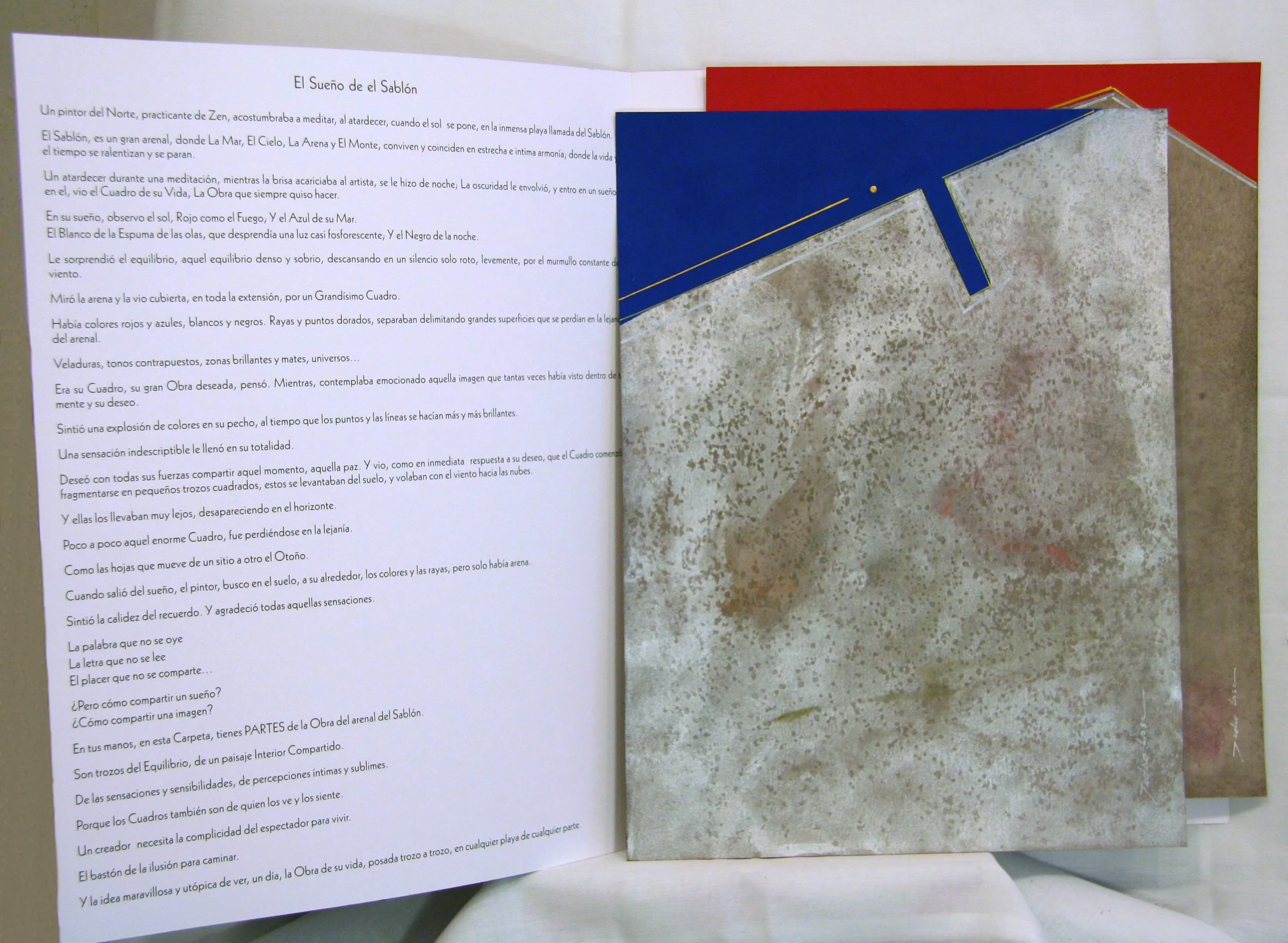 Carpeta de Originales — El Sueño de El Sablón — Pedro Losa