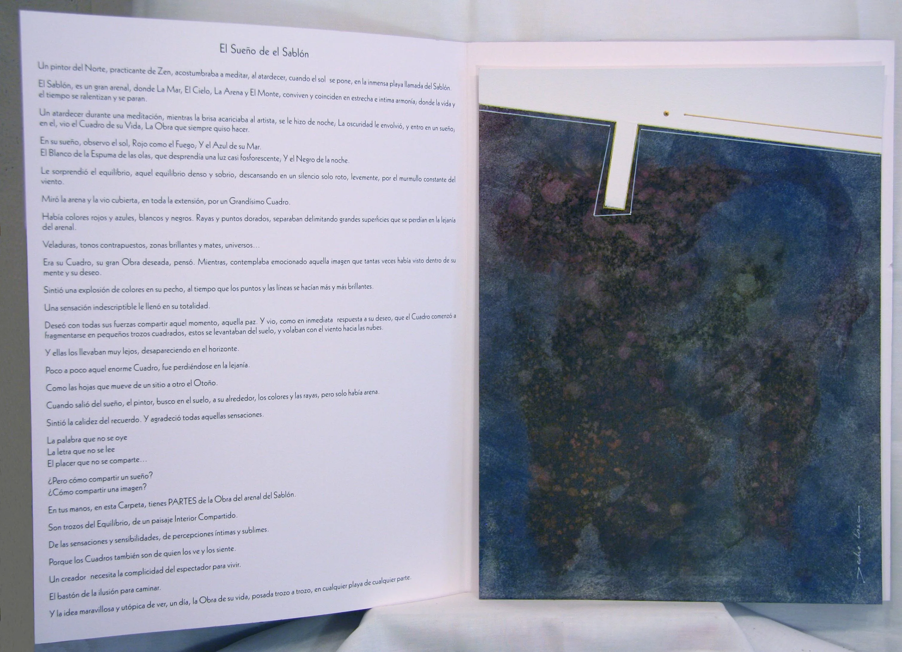 Carpeta de Originales — El Sueño de El Sablón — Pedro Losa
