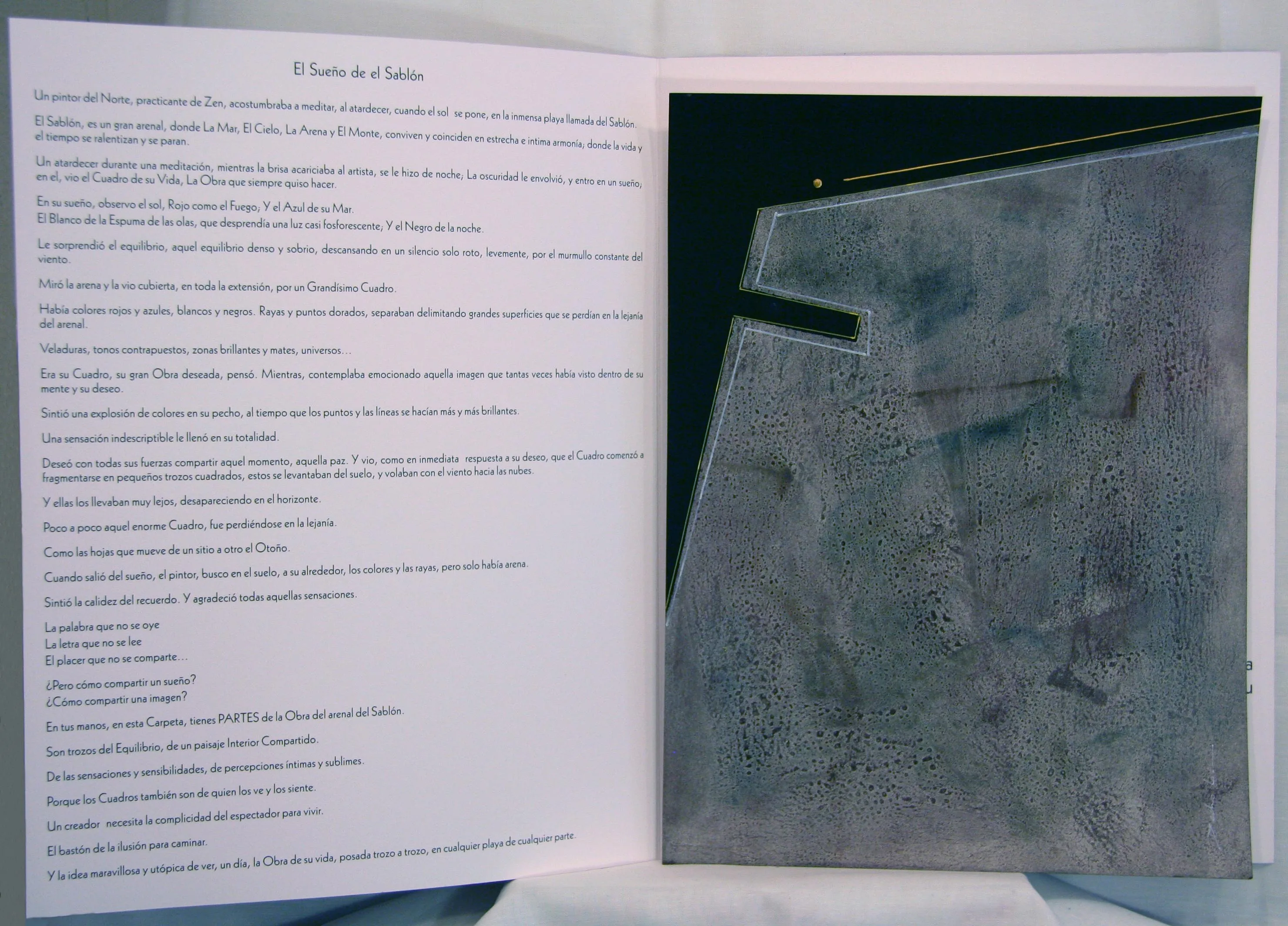 Carpeta de Originales — El Sueño de El Sablón — Pedro Losa