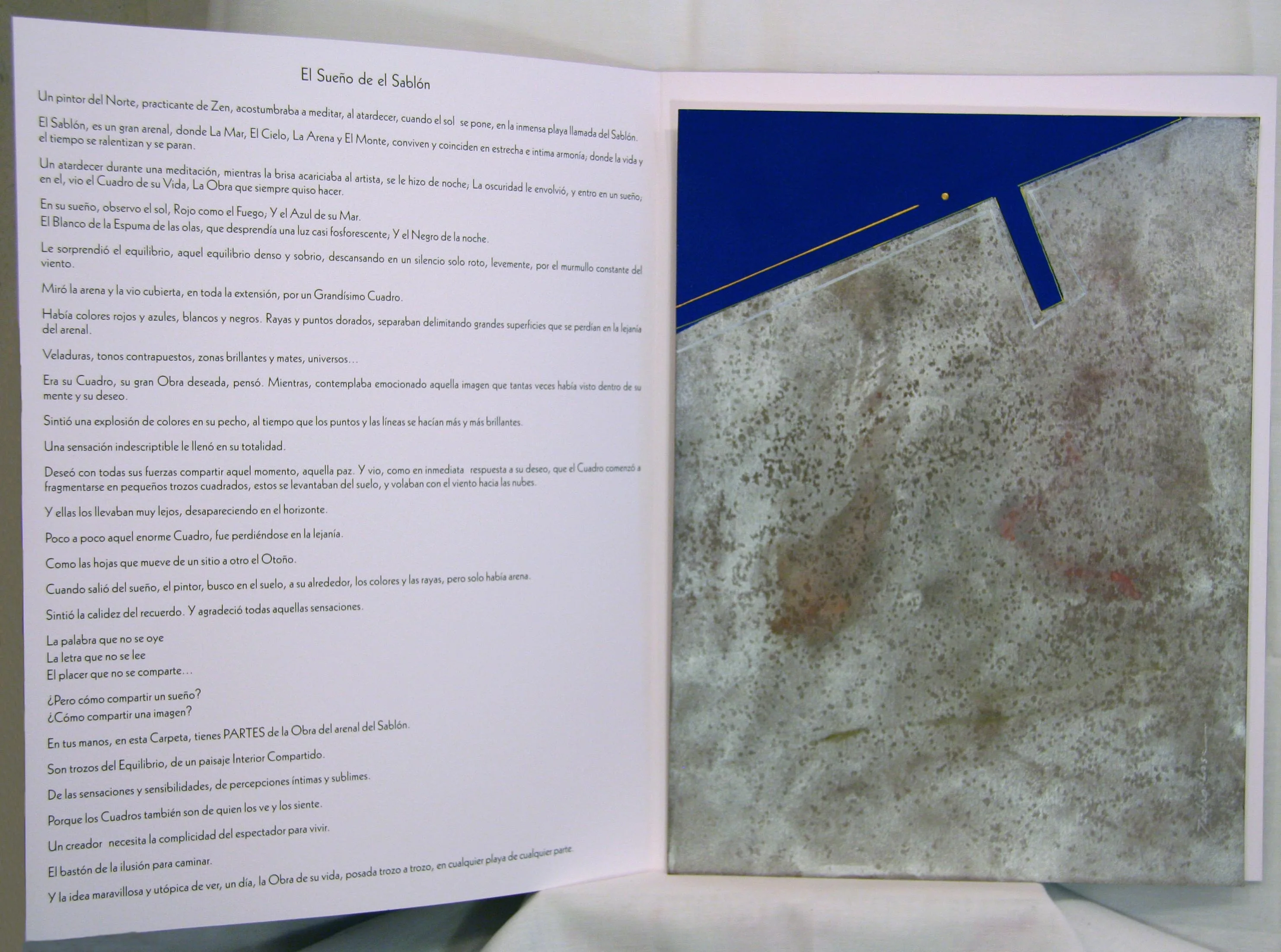 Carpeta de Originales — El Sueño de El Sablón — Pedro Losa