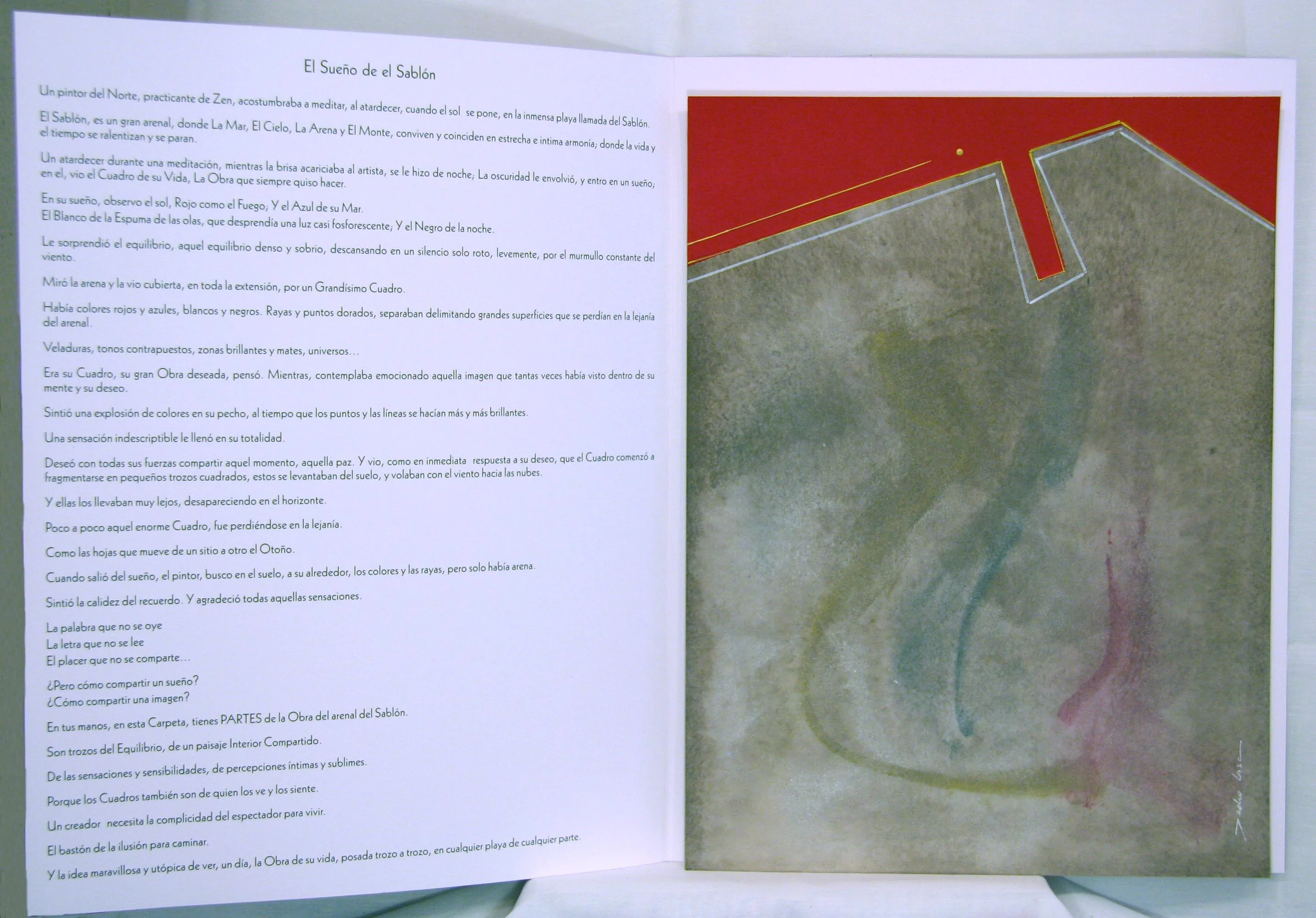 Carpeta de Originales — El Sueño de El Sablón — Pedro Losa