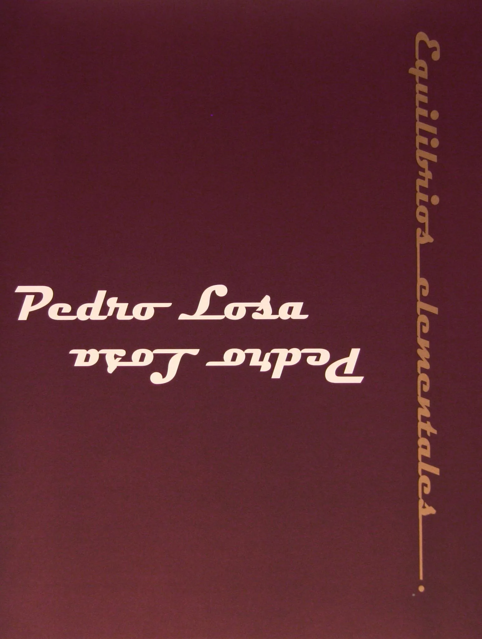Carpeta de Originales — El Sueño de El Sablón — Pedro Losa